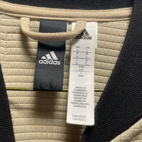 Adidas Longline Bomber Jacket - Picture 3 of 5